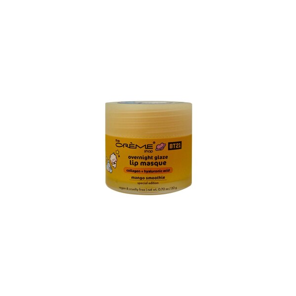 The Creme Shop BT21 Overnight Glaze Lip Masque, Mango Smoothie