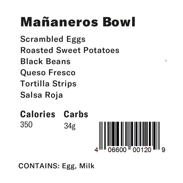 Everytable, Mananeros Bowl, 7.9 oz