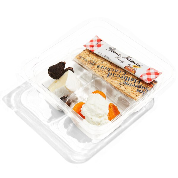 Everytable - Caja con queso Brie e higos para refrigerio, 4 oz