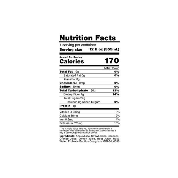Everytable, Rose Berry Smoothie, 12 oz
