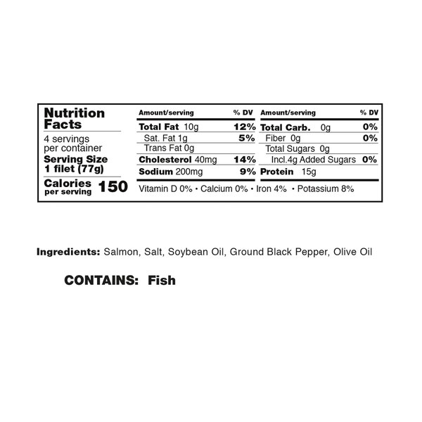 Everytable, Small Roasted Salmon, 3.5 oz