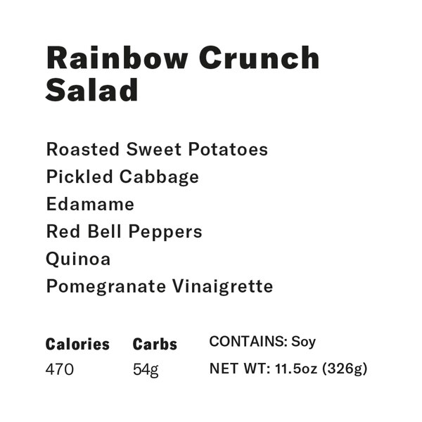 Everytable, Rainbow Crunch Salad, 11.5 oz
