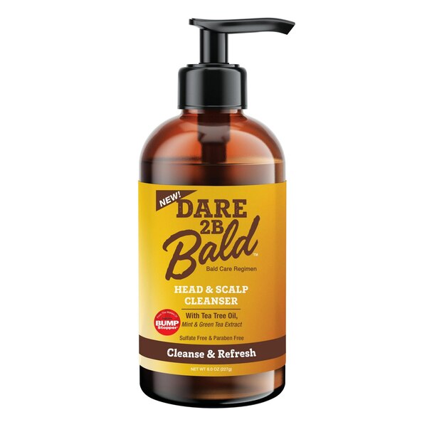 Dare 2B Bald Head & Scalp Cleanser 8 Fl Oz