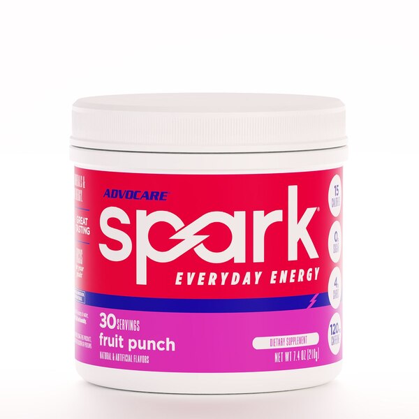 Spark Canister Vitamin and Amino Acid Supplement, Fruit Punch, 7.4 OZ