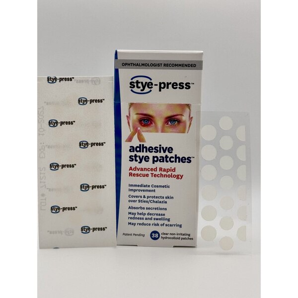 Stye-Press Adhesive Stye Patches, 38 CT