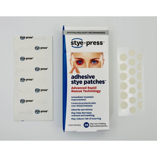 Stye-Press Adhesive Stye Patches, 38 CT