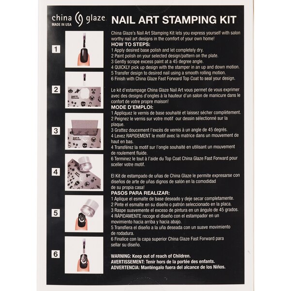 China Glaze Ghoulish Stamping Kit