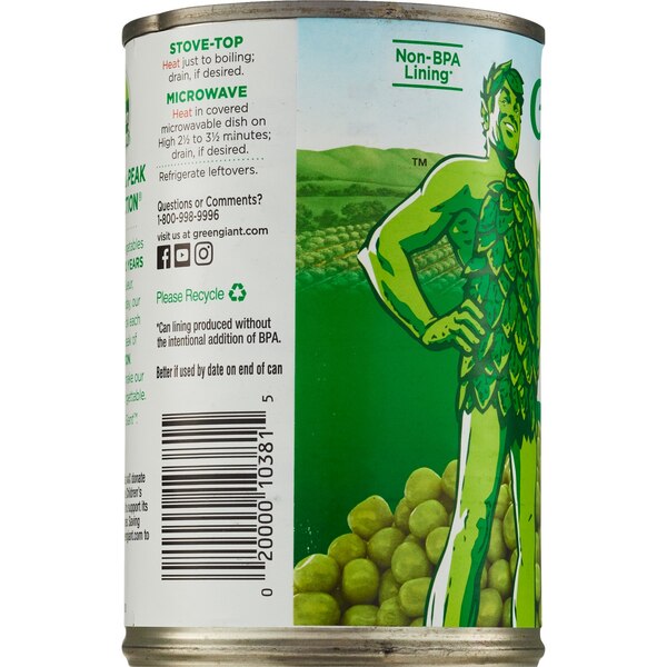 Green Giant Sweet Peas