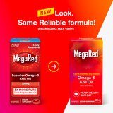 MegaRed 350mg Superior Omega-3 Krill Oil Softgels, 60 CT, thumbnail image