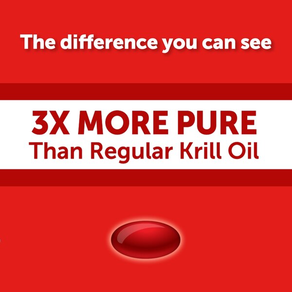 MegaRed 350mg Superior Omega-3 Krill Oil Softgels, 60 CT