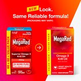 MegaRed 350mg Superior Omega-3 Krill Oil Softgels, 120 CT, thumbnail image
