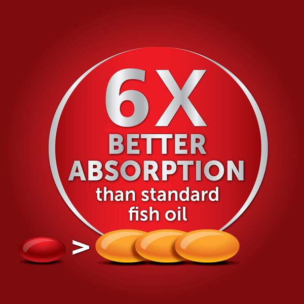 Schiff MegaRed Advanced 3x Triple Absorption Softgels, 800 MG, 80 CT