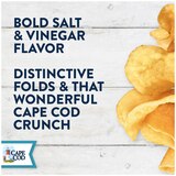Cape Cod Sea Salt and Vinegar Kettle Cooked Potato Chips, 2 oz, thumbnail image