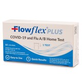 Flowflex Plus Covid-19 and Flu A/B Home Test, 1 CT, thumbnail image