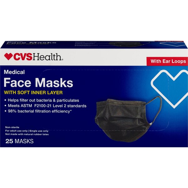 CVS Medical Grade Face mask, 25 CT