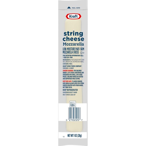 Kraft Mozzarella String Cheese, 1 OZ