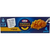 Kraft Easy Mac Original Microwavable Macaroni & Cheese Dinner, 4 ct, 8.2 oz, thumbnail image