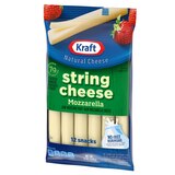 Kraft Mozzarella String Cheese, 12 CT, thumbnail image