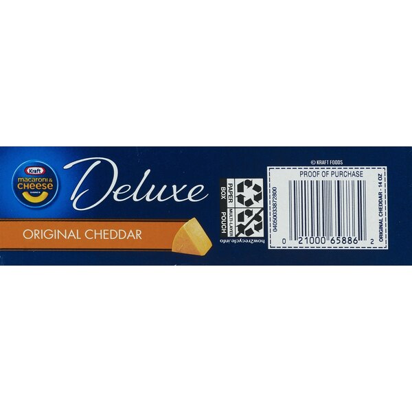 Kraft Deluxe Original Macaroni & Cheese, 14 oz