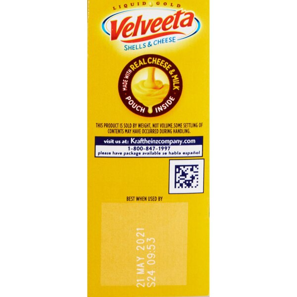 Kraft Velveeta Shells And Cheese, 12 oz