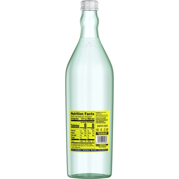 Topo Chico, Glass Water Bottle, 25.4 oz