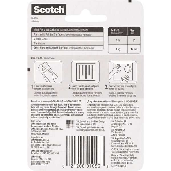 Scotch Indoor Mounting Tape