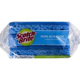 Scotch-Brite Non-Scratch Scrub Sponge, 3 ct, thumbnail image