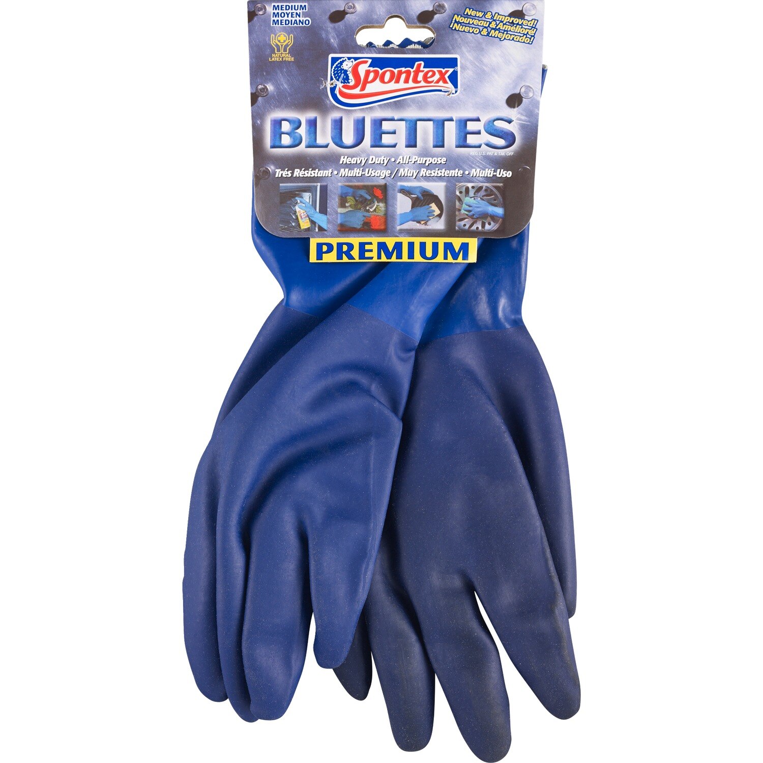 Spontex Bluettes Premium - Guantes medianos