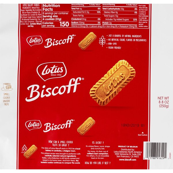Biscoff, Family Pack, 8.8 oz