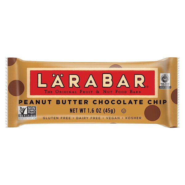 Larabar Fruit & Nut Bar, Peanut Butter Chocolate Chip, 1.6 oz