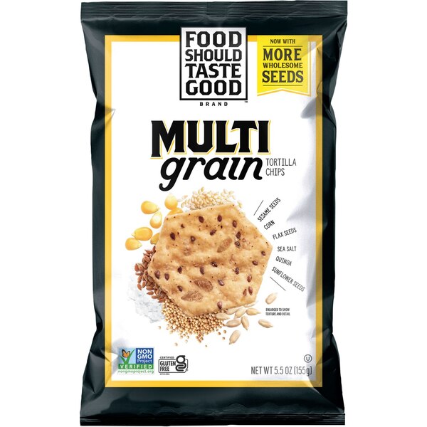 Food Should Taste Good, Multigrain Tortilla Chips, 5.5 oz