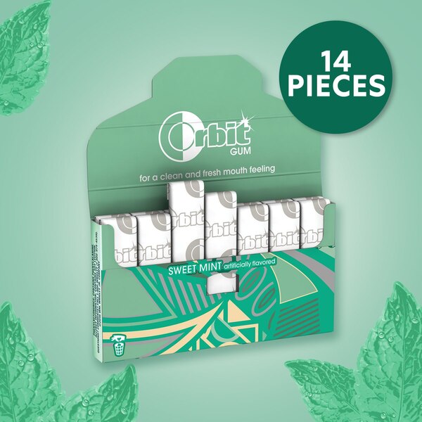 Orbit Sugar-Free Gum Strawberry, 14 ct