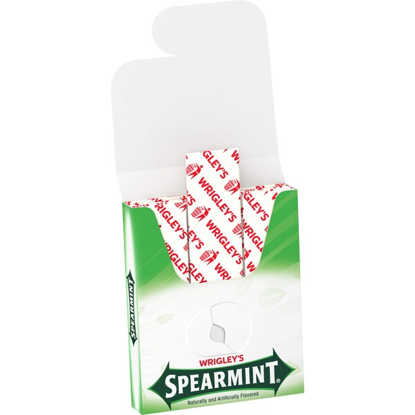 Wrigley's Spearmint Chewing Gum, Single Pack, 15 ct
