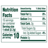 Wrigley's Spearmint Chewing Gum, Single Pack, 15 ct, thumbnail image