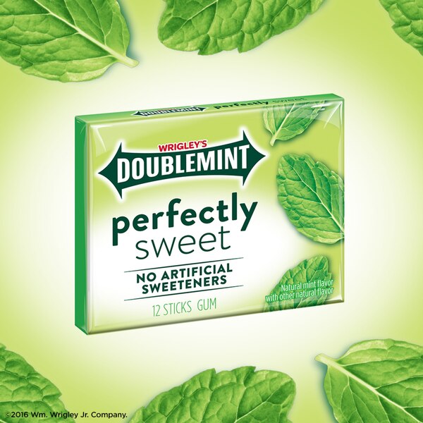 Wrigley's Doublemint Chewing Gum, Single Pack, 15 ct