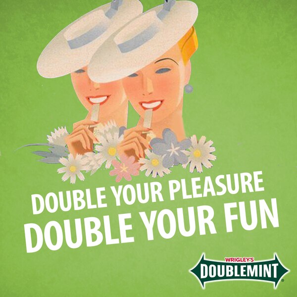 Wrigley's Doublemint Chewing Gum, Single Pack, 15 ct