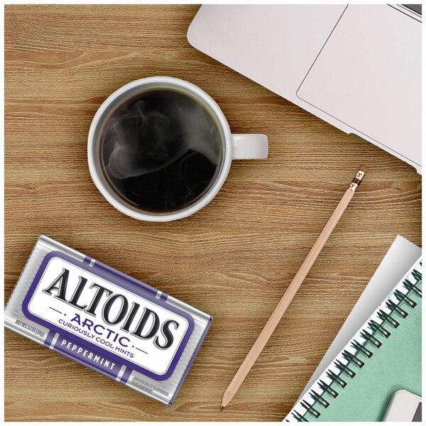 Altoids, Arctic Peppermint Sugar Free Breath Mints, Single Pack, 1.2 oz