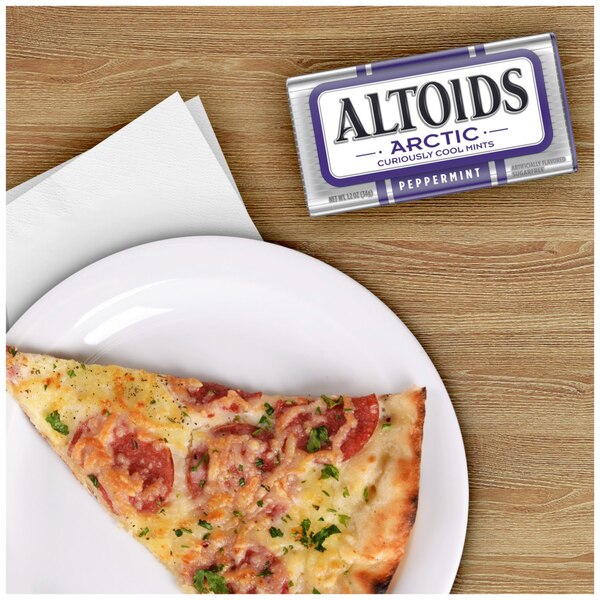 Altoids, Arctic Peppermint Sugar Free Breath Mints, Single Pack, 1.2 oz