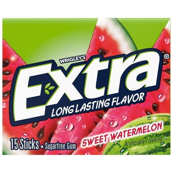 Extra Sugarfree Gum, Single Pack
