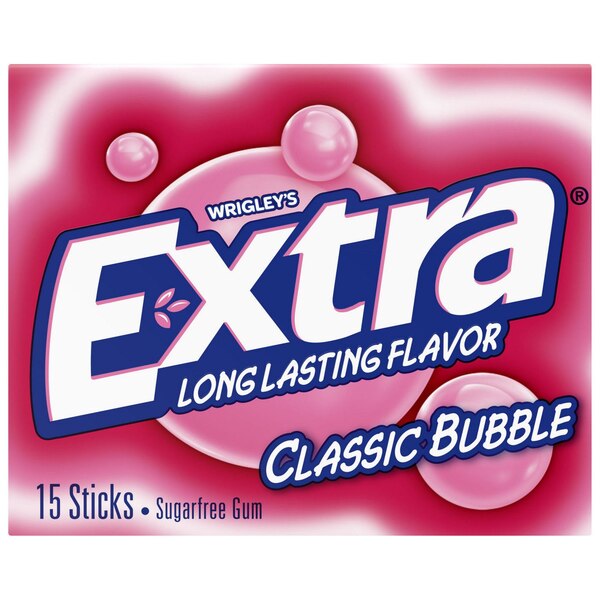 Extra Sugarfree Gum, Single Pack