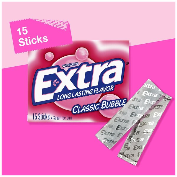 Extra Sugarfree Gum, Single Pack