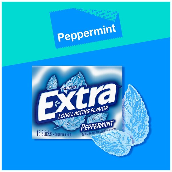 Extra Sugarfree Gum, Single Pack
