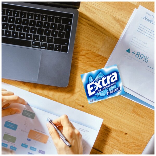 Extra Sugarfree Gum, Single Pack