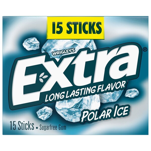 Extra Sugarfree Gum, Single Pack