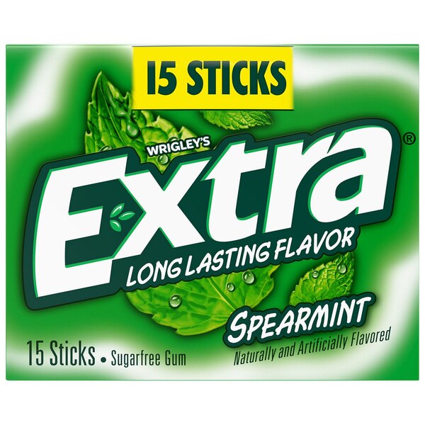 Extra Sugarfree Gum, Single Pack