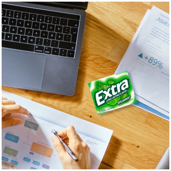 Extra Sugarfree Gum, Single Pack