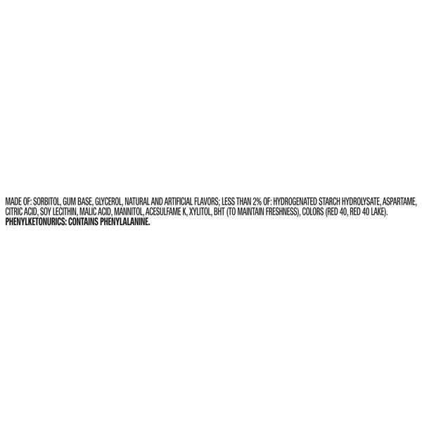 Orbit Sugar-Free Gum Strawberry, 14 ct