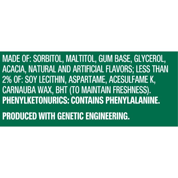 Eclipse Spearmint Sugar Free Chewing Gum Value Pack, 180 ct