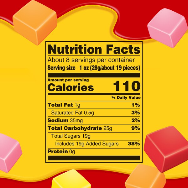 Starburst Original Minis Size Fruit Chews Chewy Candy, Grab N Go, 8 oz