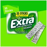 Extra Spearmint Sugar Free Chewing Gum, 35 ct, thumbnail image